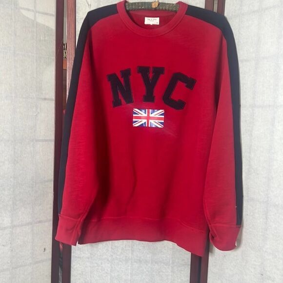 RAG & BONE NYC TERRY CLOTH SWEATER SIZE S/P - Picture 2 of 5
